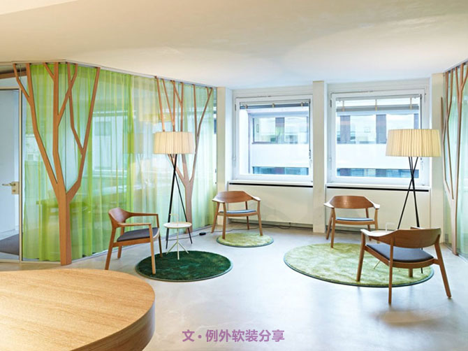 蘇黎世創(chuàng)意設計辦公室，工作再忙也來勁-別墅設計_軟裝設計_室內(nèi)設計_豪宅設計-深圳例外軟裝設計公司