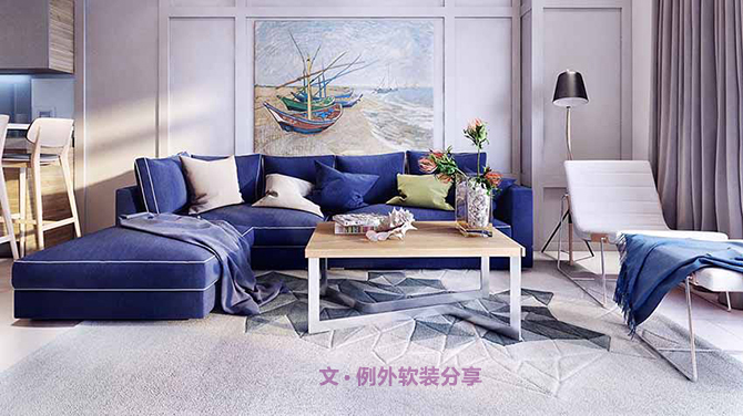 玩轉海灘度假風，美式也可以如此輕快-別墅設計,軟裝設計,室內設計,豪宅設計,深圳例外軟裝設計公司
